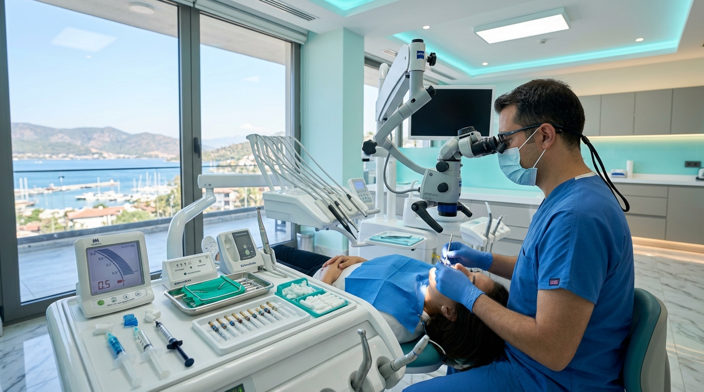 Fethiye Kanal Tedavisi (Endodonti): Ağrısız Tek Seansta Diş Kurtarma Rehberi